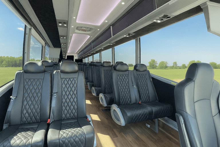 coach bus in Livonia