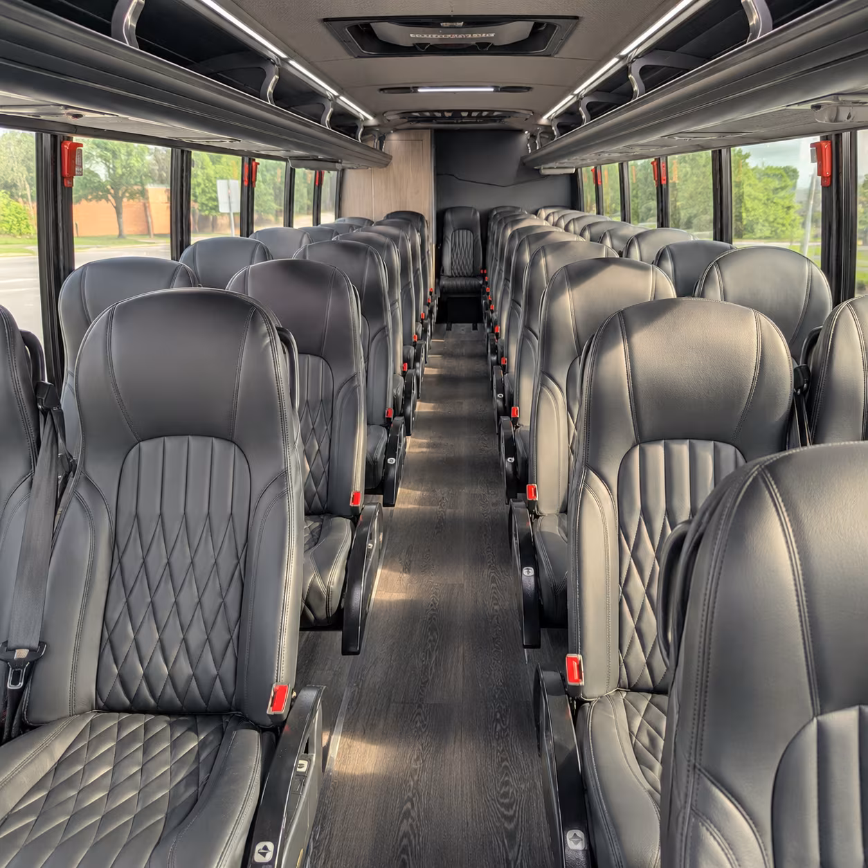 corporate wine tour bus rentals for livonia and metro detroit teams