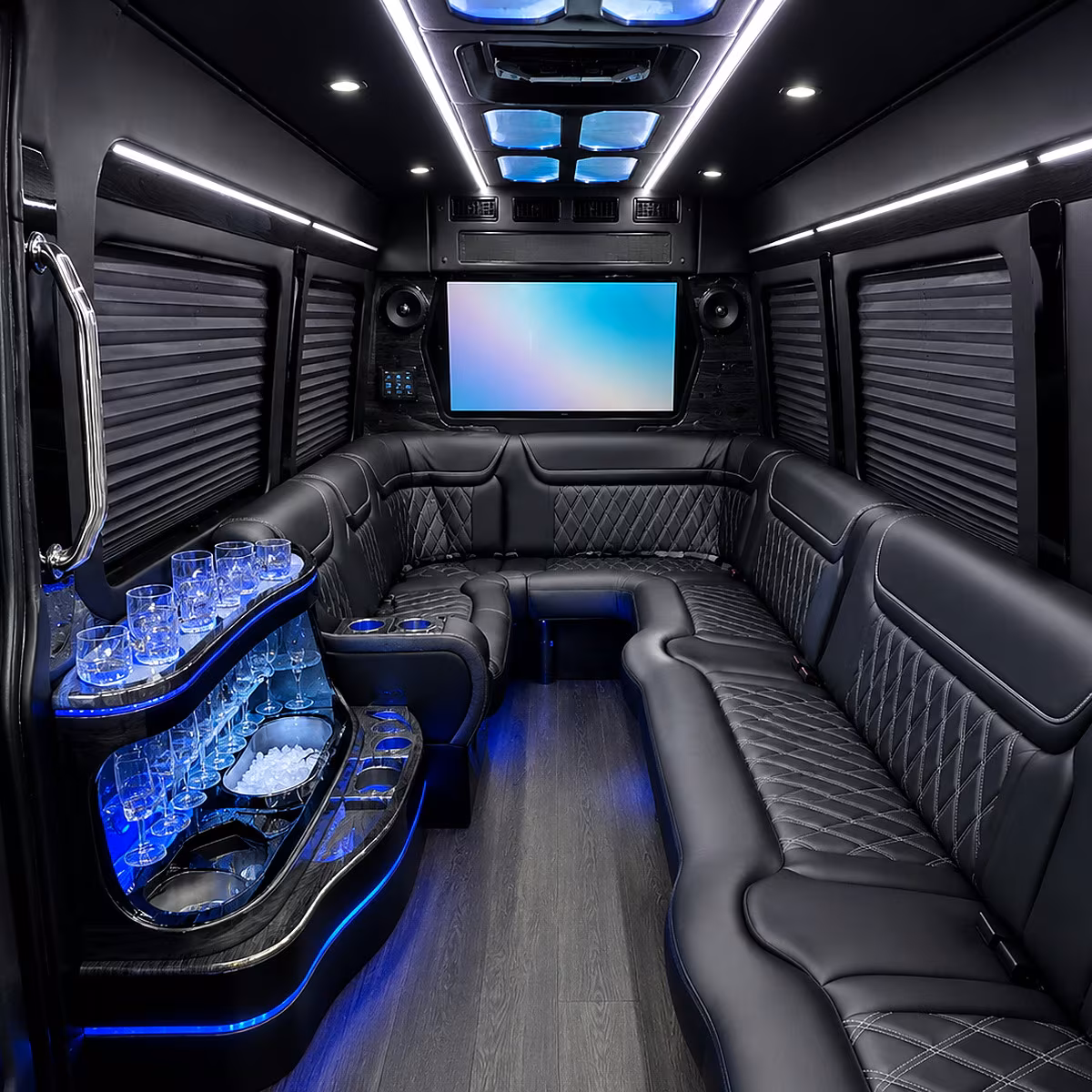 detroit area concert venues livonia party bus rental