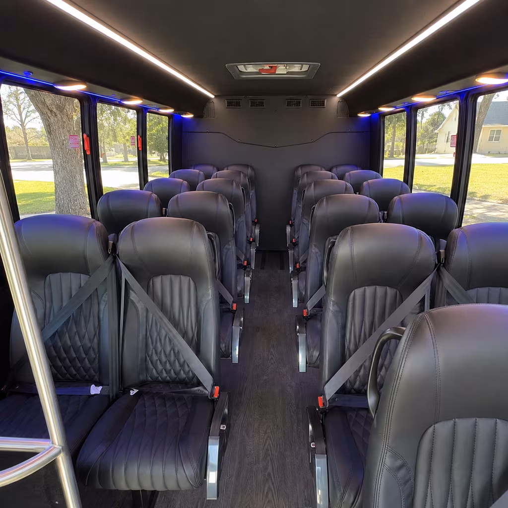 does the day of the week or the date change what a bus rental costs in livonia