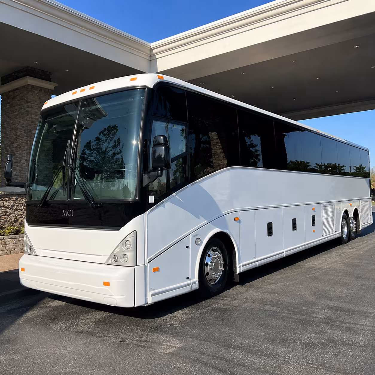 livonia bus rental service area