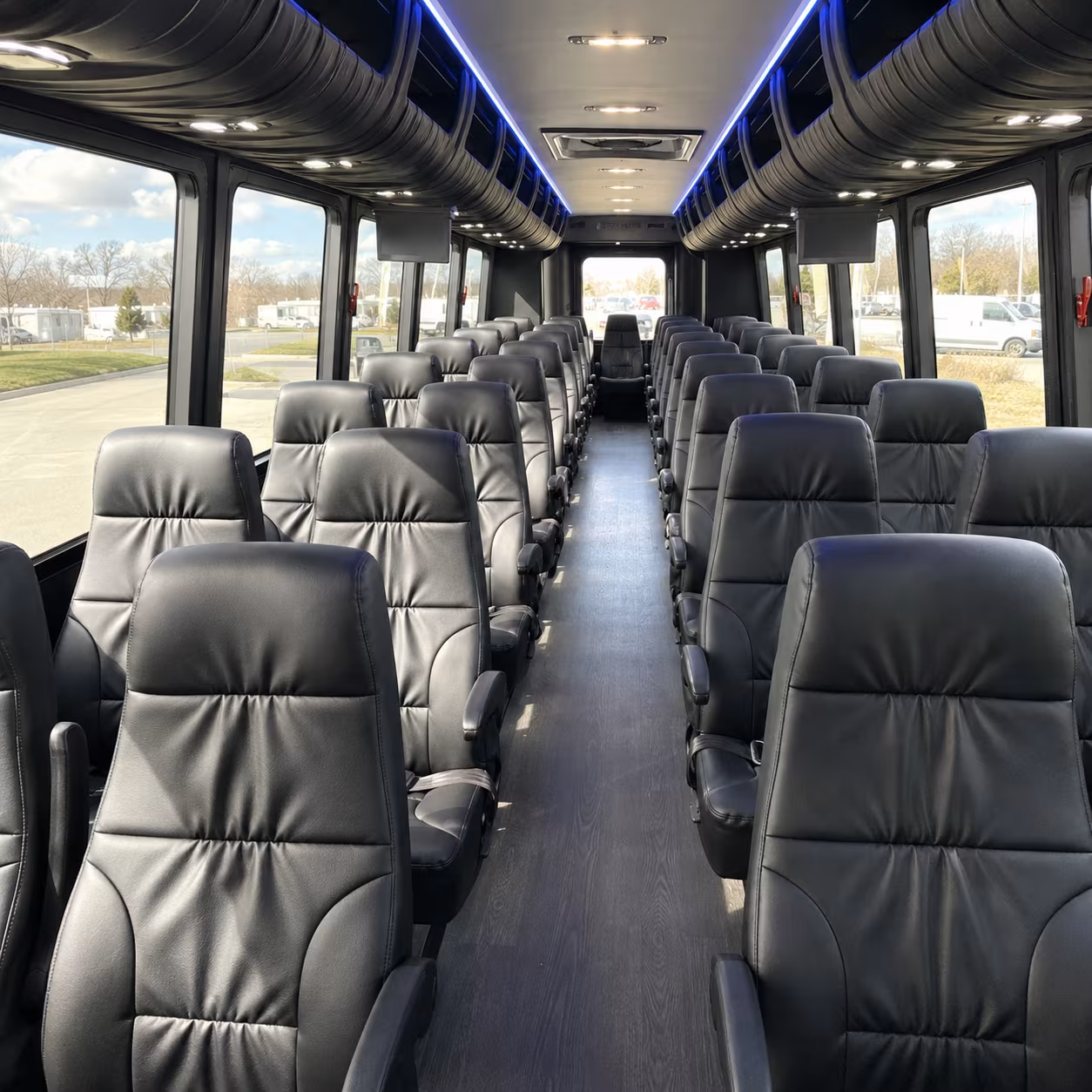 livonia corporate event transportation onboard seating