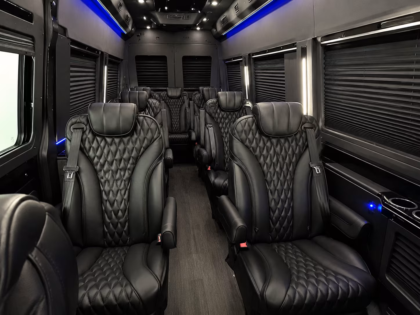 livonia sprinter van with driver inside