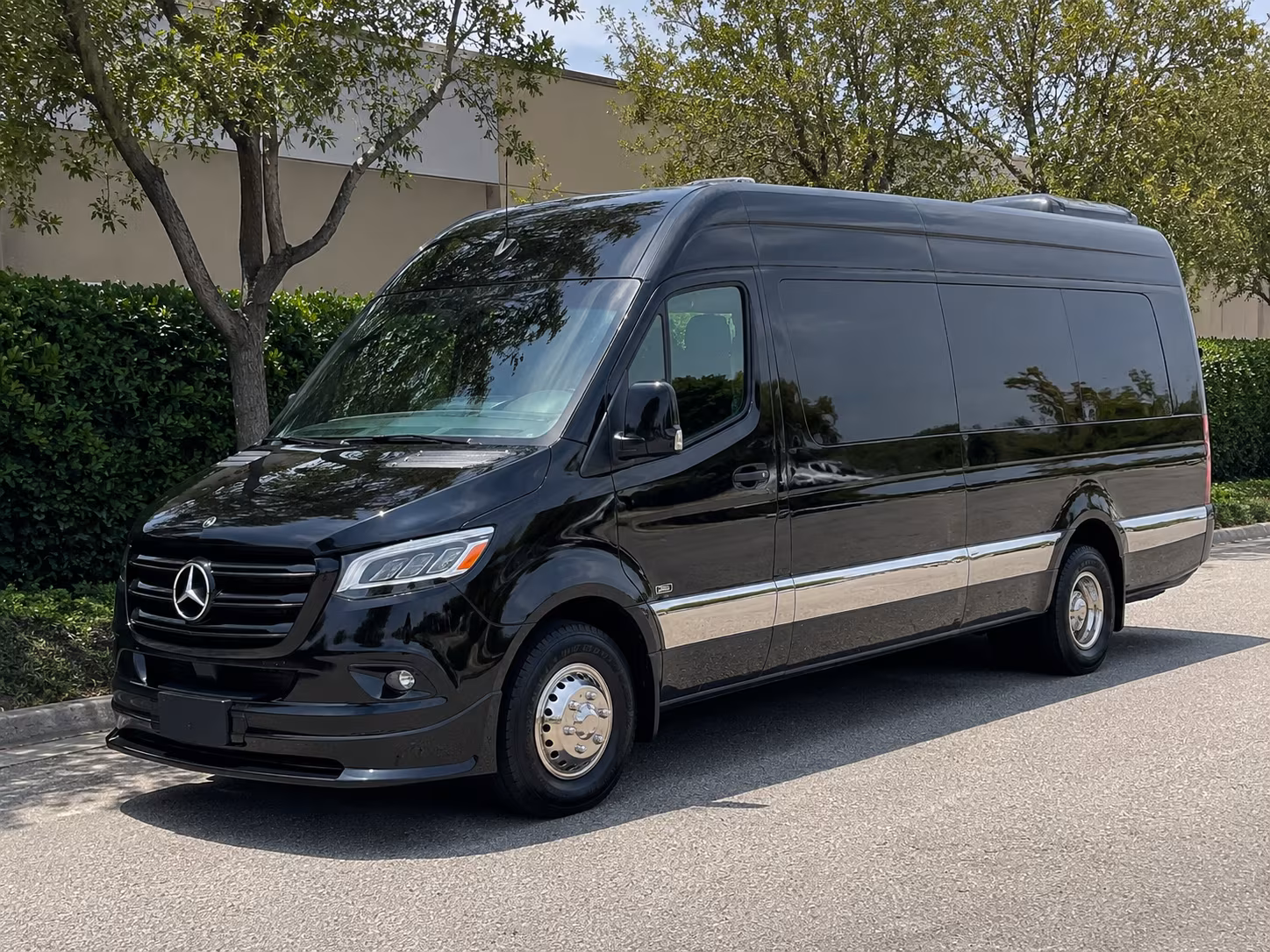 livonia sprinter van with driver