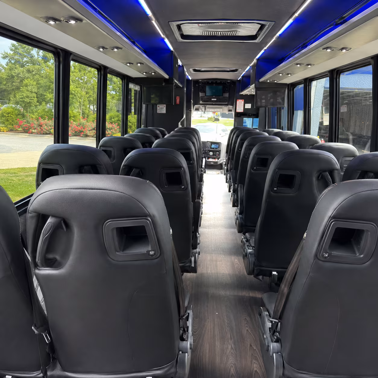 rehearsal dinner bus rentals around livonia and metro detroit