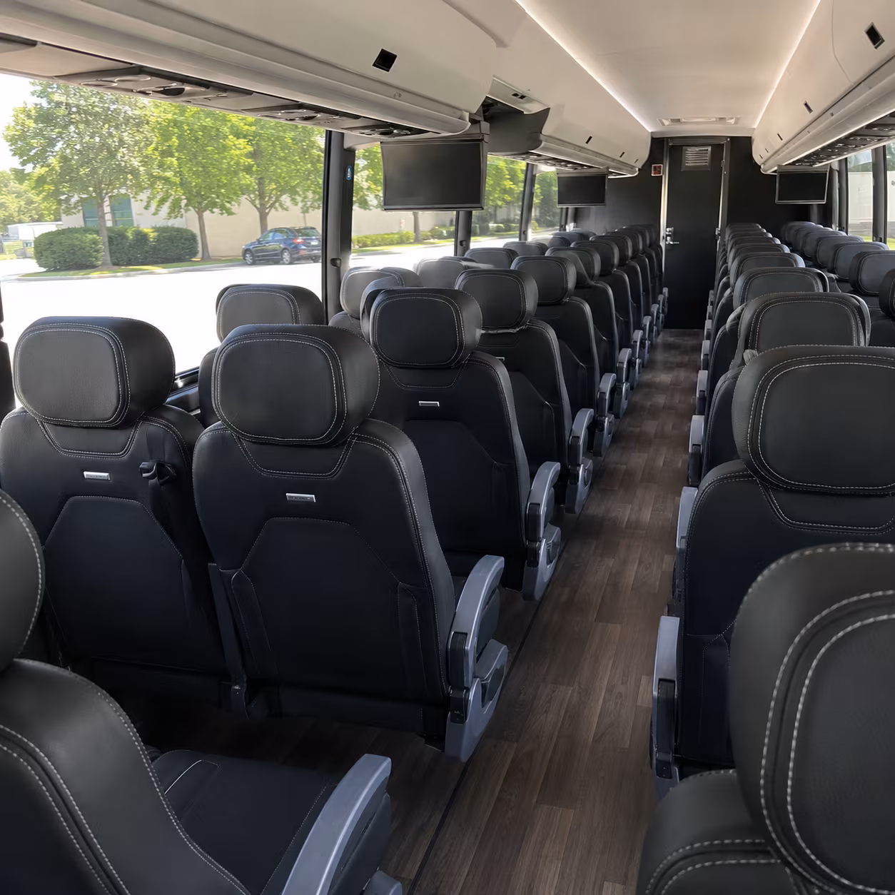 senior and accessible church transportation buses in livonia
