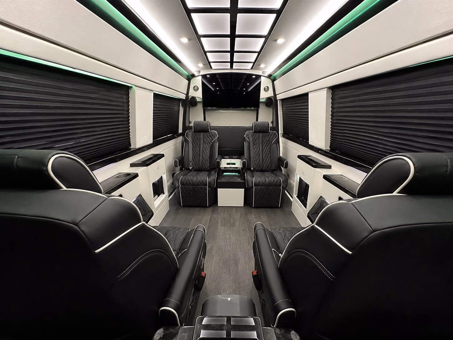 sprinter van small group airport transfers in the livonia area