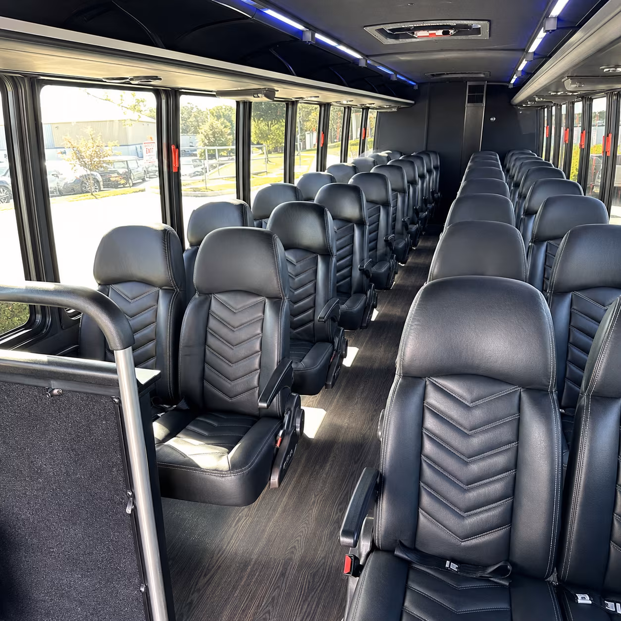 wedding day bus rentals that run on your timeline not ours